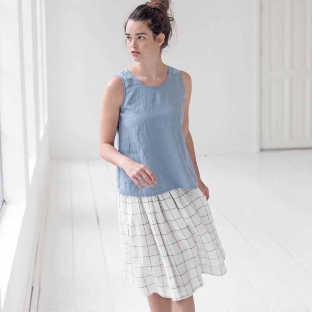 Not Perfect Linen skirt